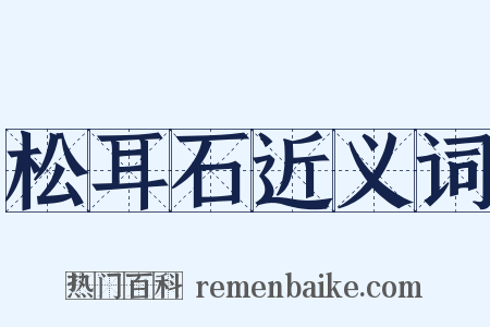 松耳石近义词是什么意思的图片